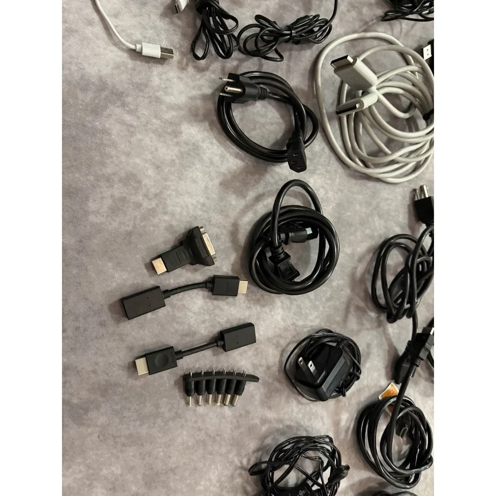 Mixed Lot Cables & Power Adapters, Universal Compatible, USB Charging